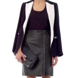 Vince Leather Skirt